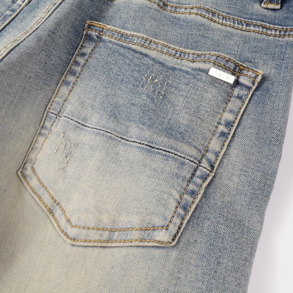 Image of Amiri - #876 Amiri jeans blue