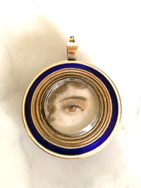 Image 1 of LOVER'S EYE WITH ENAMEL