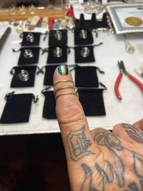 Image of Z’ ARGHHH PIRATE TOE / FINGER RING