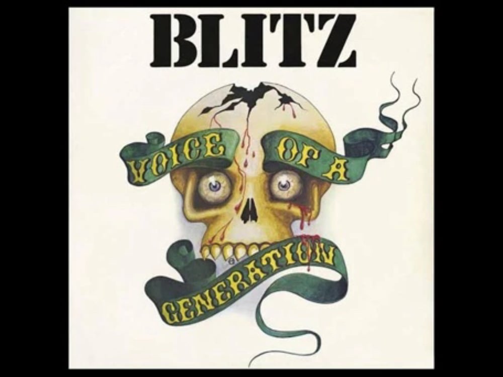 Image of Blitz-Voice of A Generation LP (black vinyl)