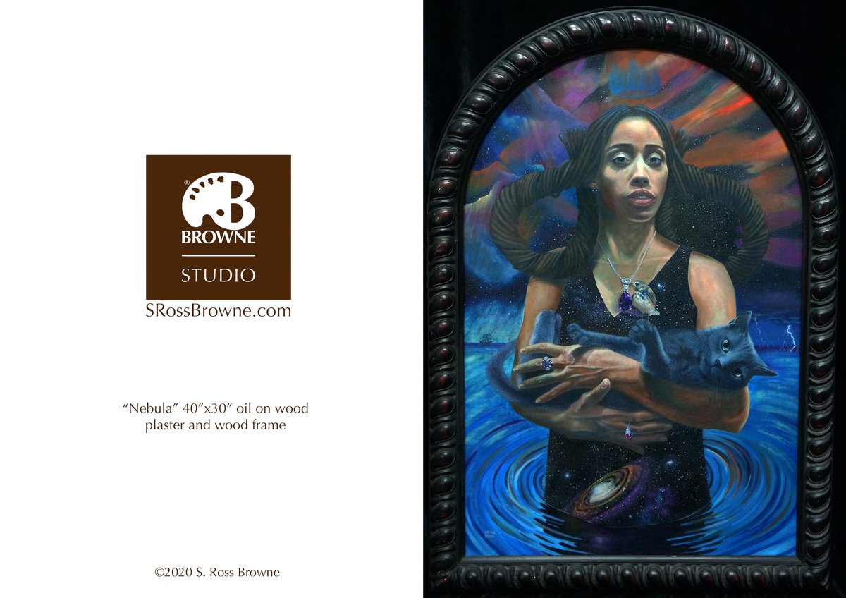  Nebula Greeting Card Browne Artistic