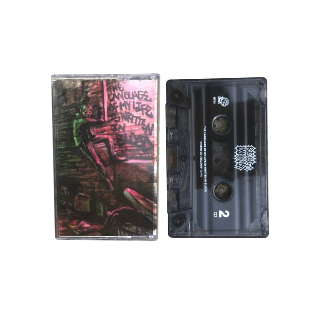 Real World 'The Language of My Life Is Written In Blood' Cassette
