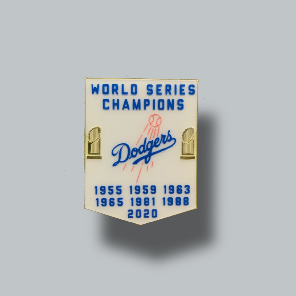 Los Angeles Dodgers 2020 World Series Pin