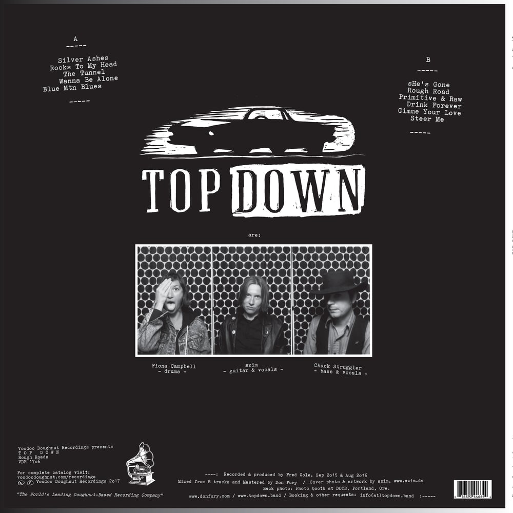 TOP DOWN – Rough Roads (LP)