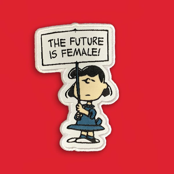 Image of 'The Future is Female' Patch
