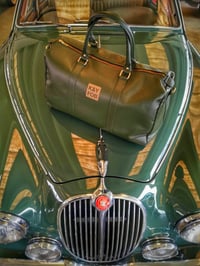 Image 2 of  K&YFOB weekender bag in ENGLISH RACING GREEN 
