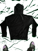 Image of Nique la securite 3 seam velour hoodie