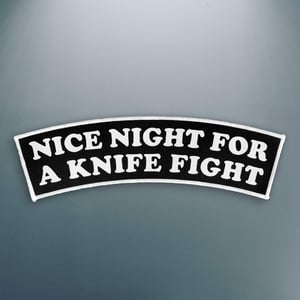 Image of 'Nice Night' Patch (Large)