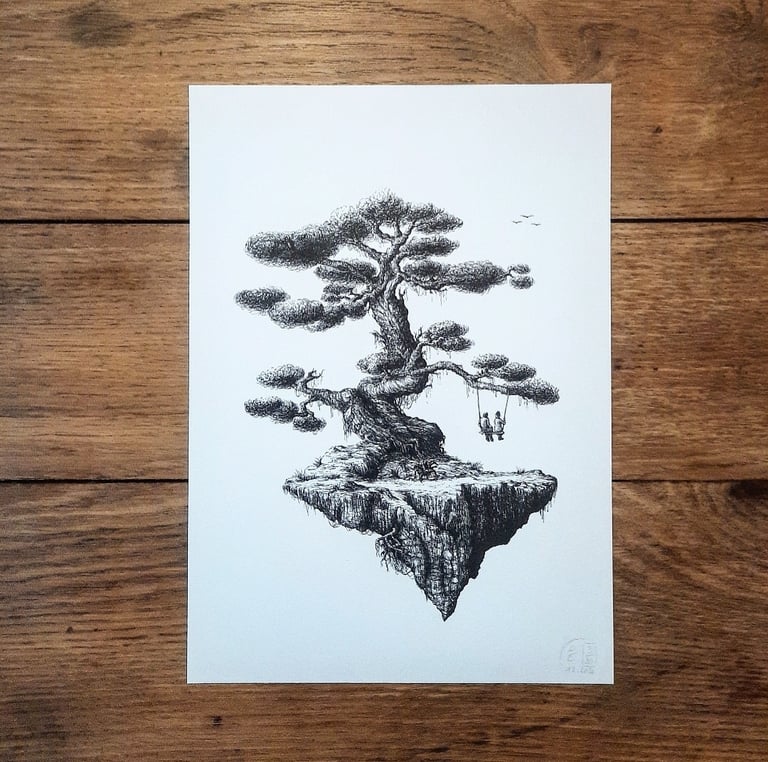 "Les Jeux d'enfants" - A4 (30 ex.)