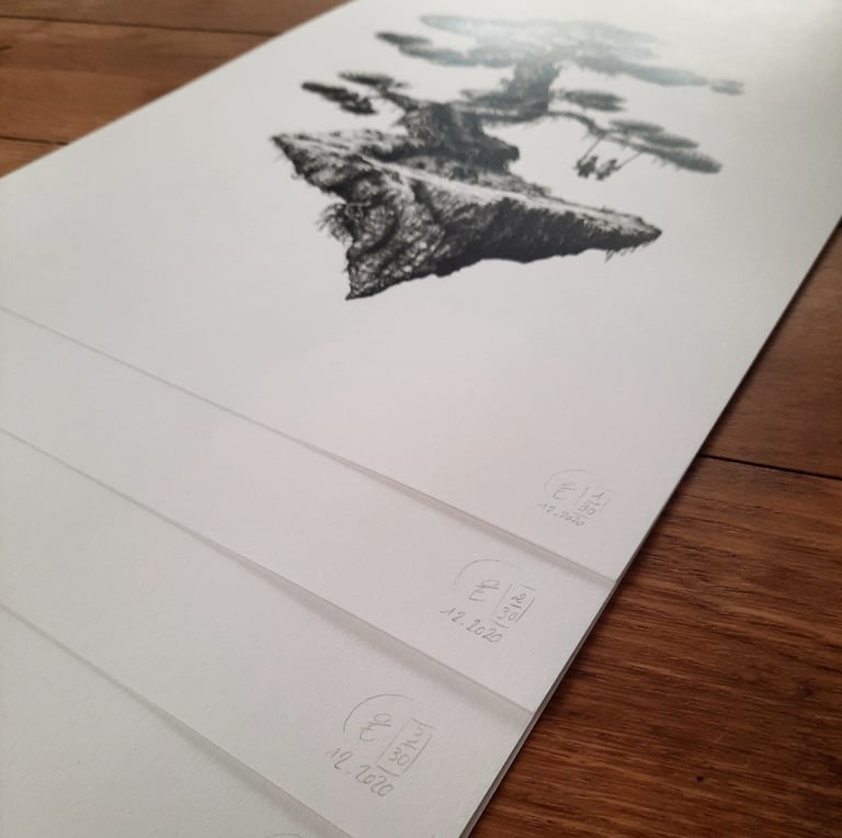 "Les Jeux d'enfants" - A3 (30 ex.) Image 2