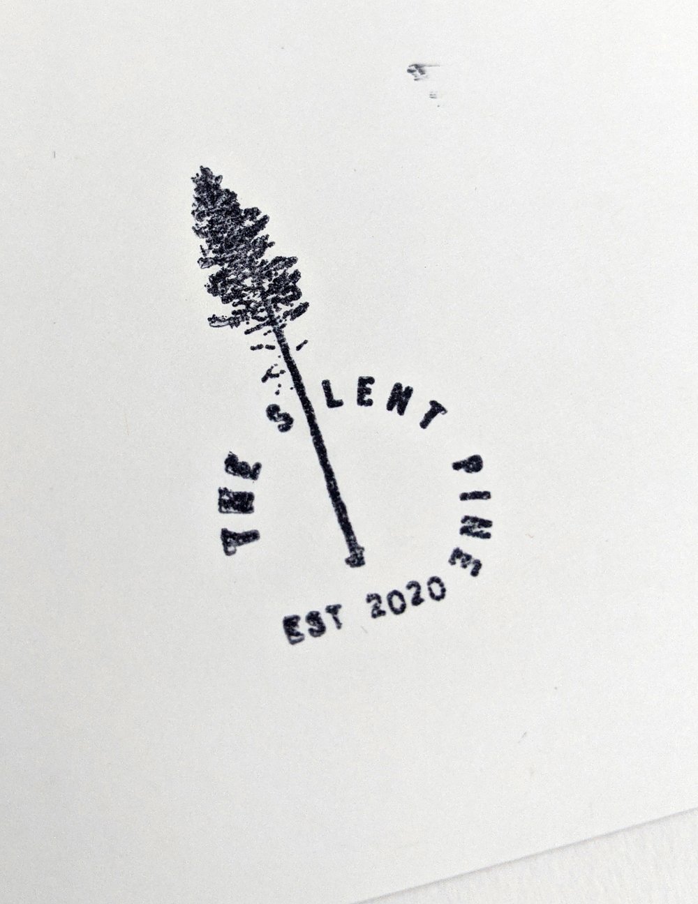 "Renew" - Our original Oak leaf block art print on recycled paper.