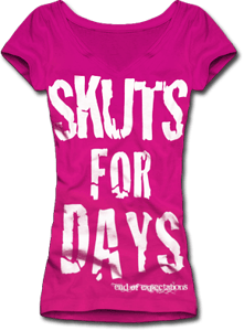 Image of Pink V neck-Girls