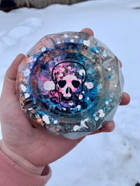 Skull Alcohol Ink Drop 