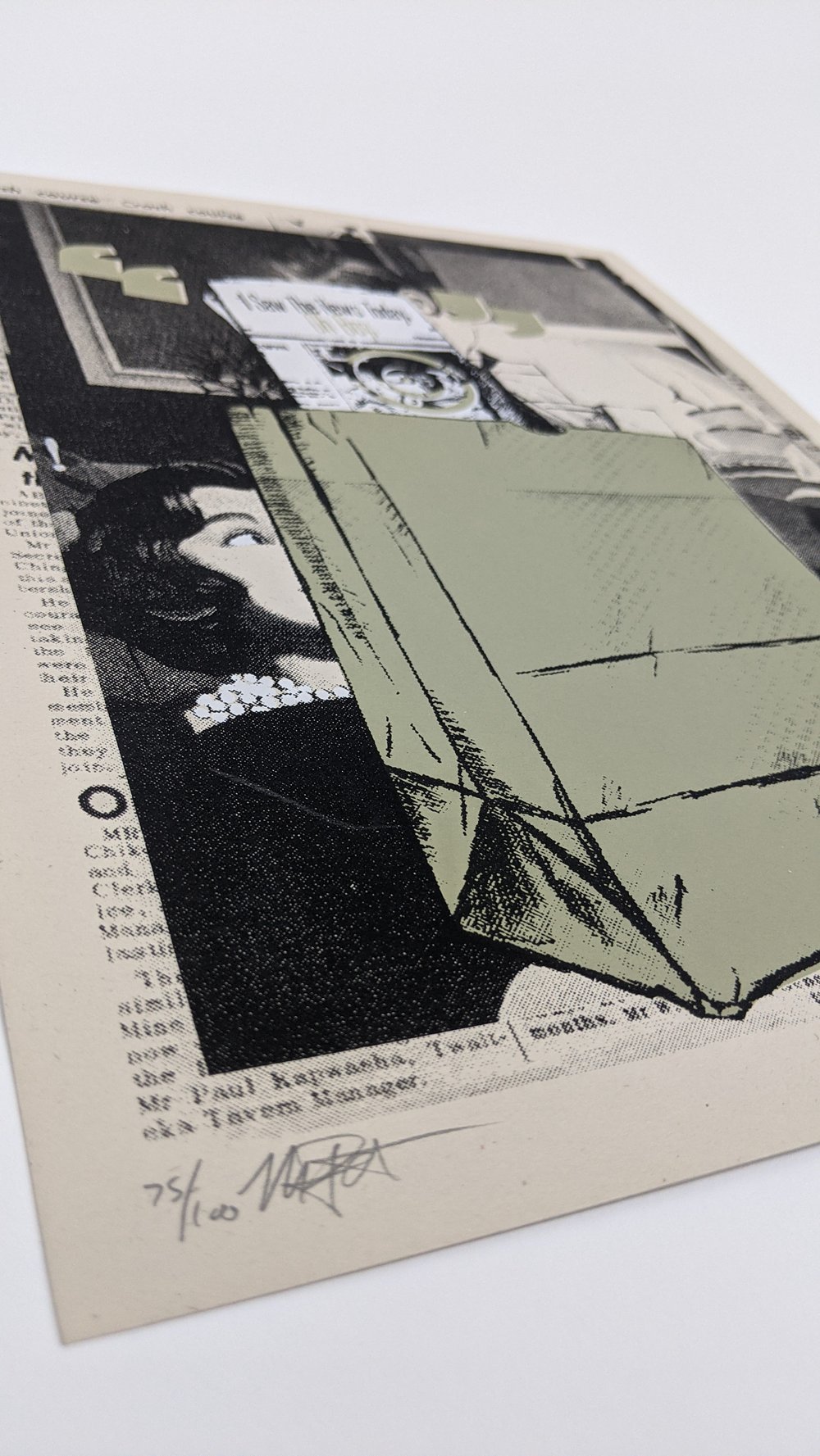 "I Saw The News Today, Oh Boy" Art Print