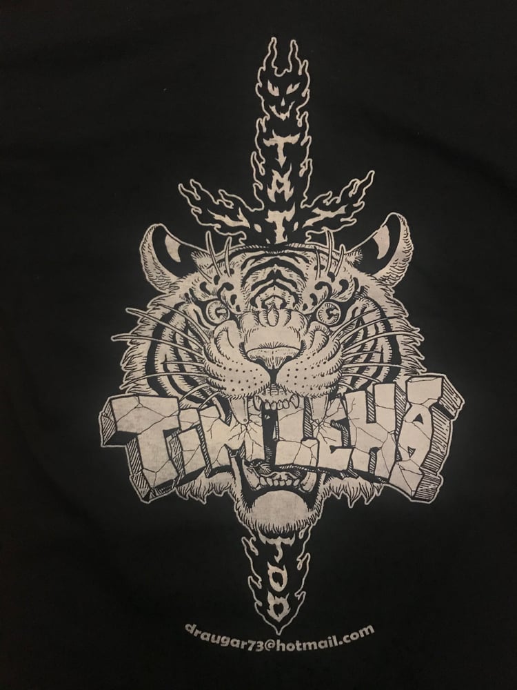 Image of Tim Lehi Tiger Black T-Shirt 