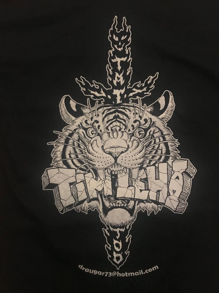Image of Tim Lehi Tiger Black T-Shirt