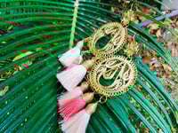 gold plated earrings 