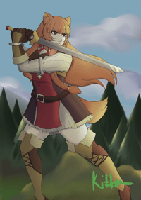 Raphtalia A4 Print