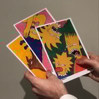 FIMPSONS A5 ARTCARD PRINT