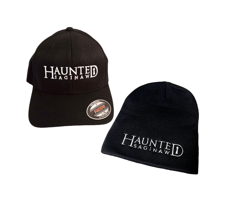 Haunted Saginaw Logo Hat and Beanie Combo