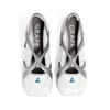 White TPU spliced sports middle heel shoes "adult"