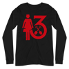 WEDNESDAY 13 "MR. MOTHERFUCKER" - UNISEX LONG SLEEVE TEE