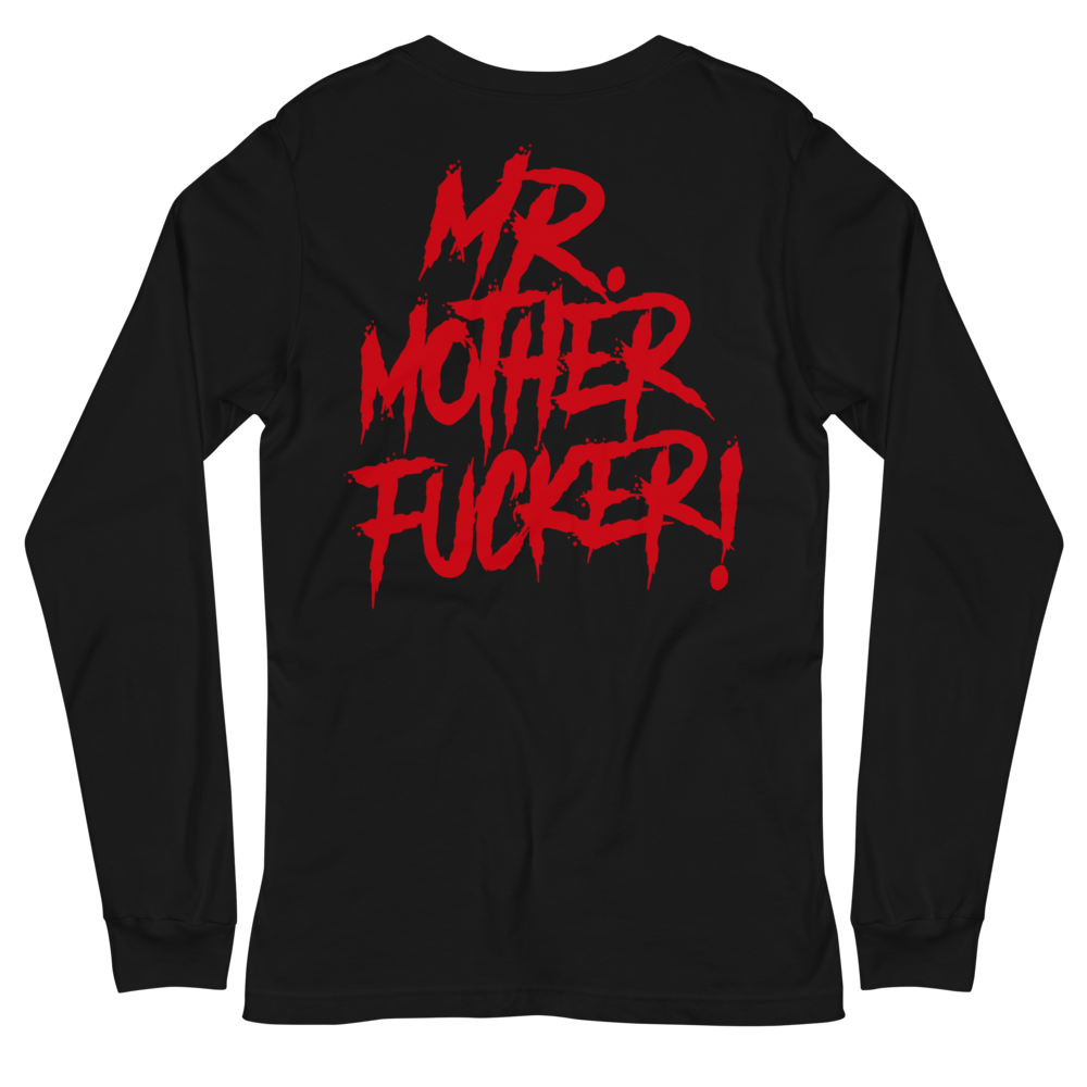 WEDNESDAY 13 "MR. MOTHERFUCKER" - UNISEX LONG SLEEVE TEE