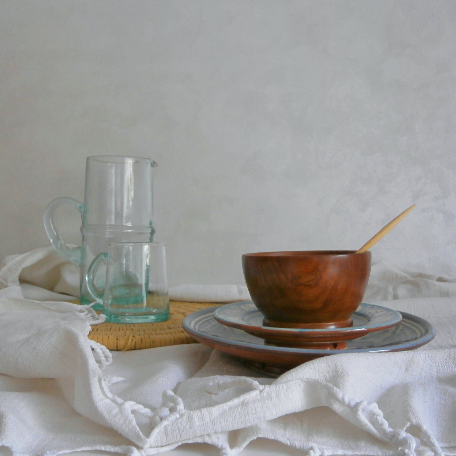 Image of MOROCCAN THUYA WOOD BOWLS