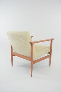 Image 4 of Fauteuil M velours ivoire