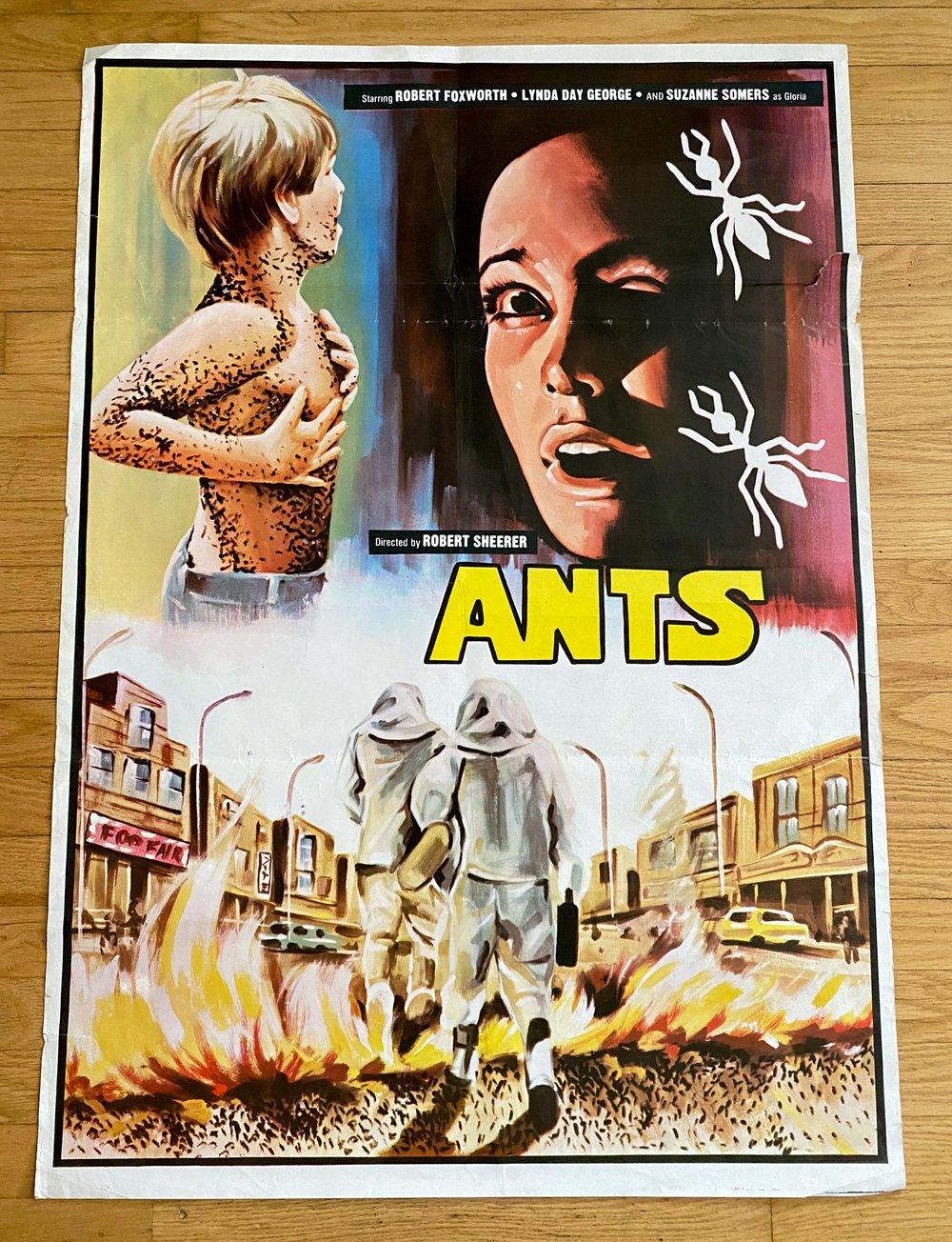 1978 ANTS Original Lebanese One Sheet Movie Poster