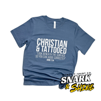 Christian and Tattooed Tshirt 