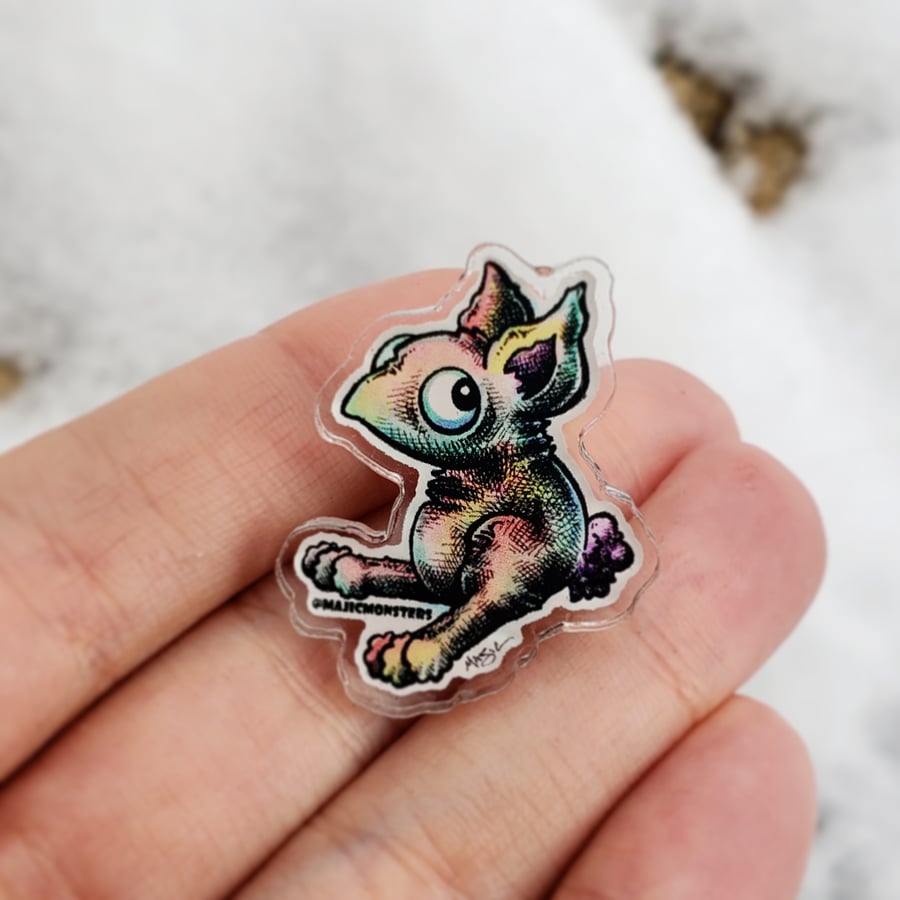Image of Monster Acrylic Pins