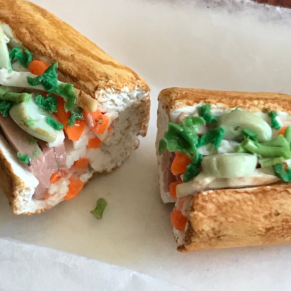 Bánh mì Sandwich FOOD MODEL–SAMPURU