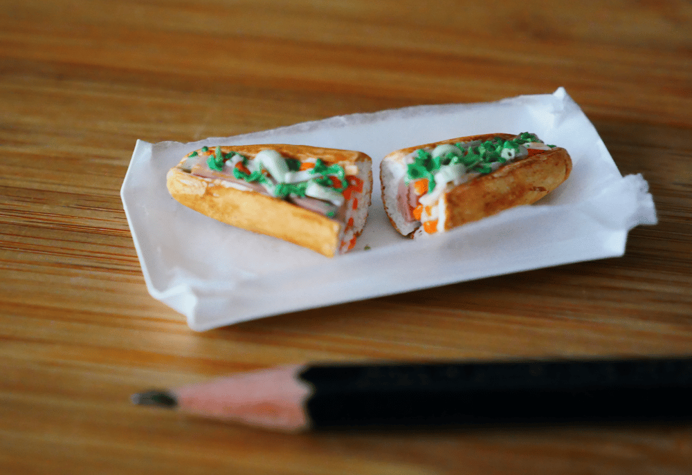 Bánh mì Sandwich FOOD MODEL–SAMPURU