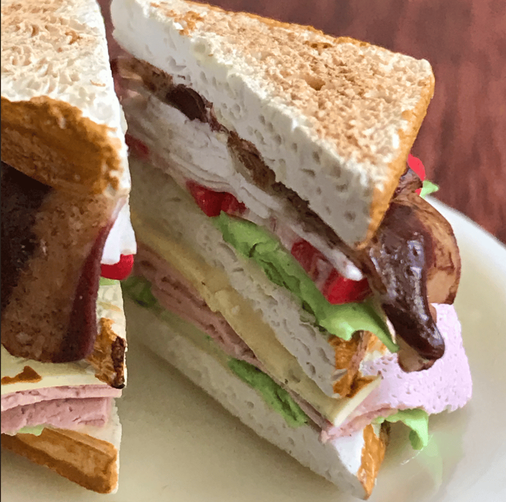 CLUB SANDWICH FOOD MODEL–SAMPURU