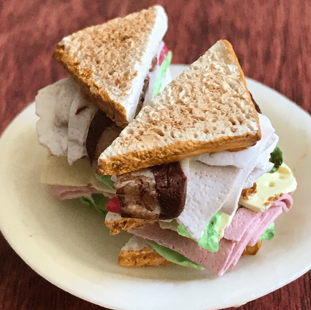 CLUB SANDWICH FOOD MODEL–SAMPURU