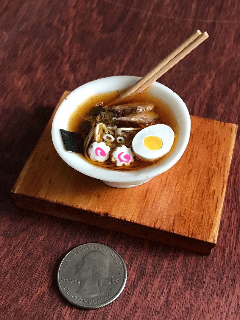 SHOYU RAMEN FOOD MODEL–SAMPURU