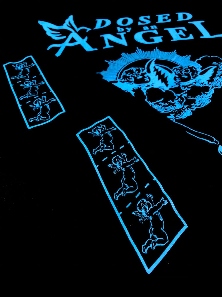 Image of  LOW STOCK!  Dosed by an Angel Long Sleeve Black