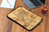 Image 3 of "The Great Pumpkin Beast" Laptop Sleeve