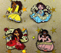 Hamilton Schuyler Sisters Enamel Pins