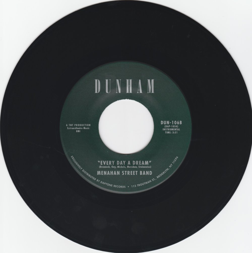 Menahan Street Band - The Crossing b/w Every Day A Dream (7”)