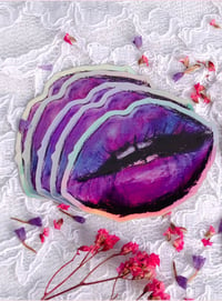 Image 2 of Candy Kiss Holographic Sticker