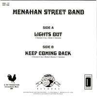 Image 2 of Menahan Street Band - Lights Out b/w Keep Coming Back (7”)