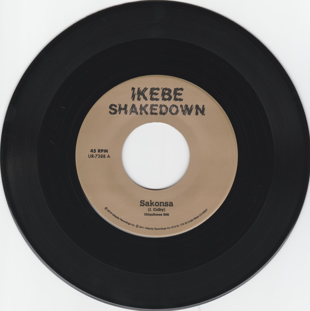 Ikebe Shakedown - Sakonsa b/w Green and Black (7”)