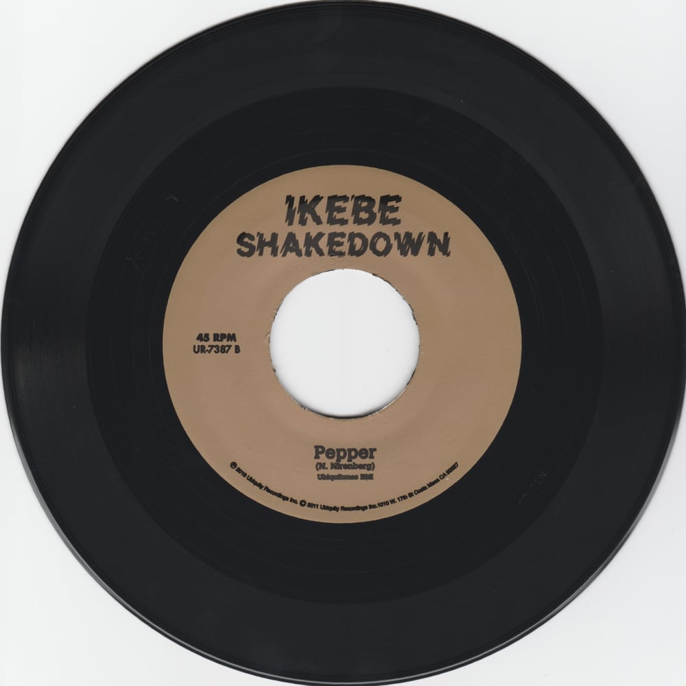 Ikebe Shakedown - Asa-Sa b/w Pepper (7”)