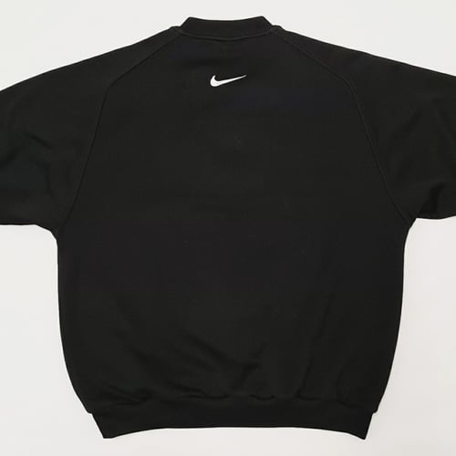 Image of Vintage Nike "Big Swoosh" Pullover Quarter-Zip / Small