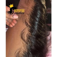 Image 2 of 13x4 Deep wave HD frontal wig 