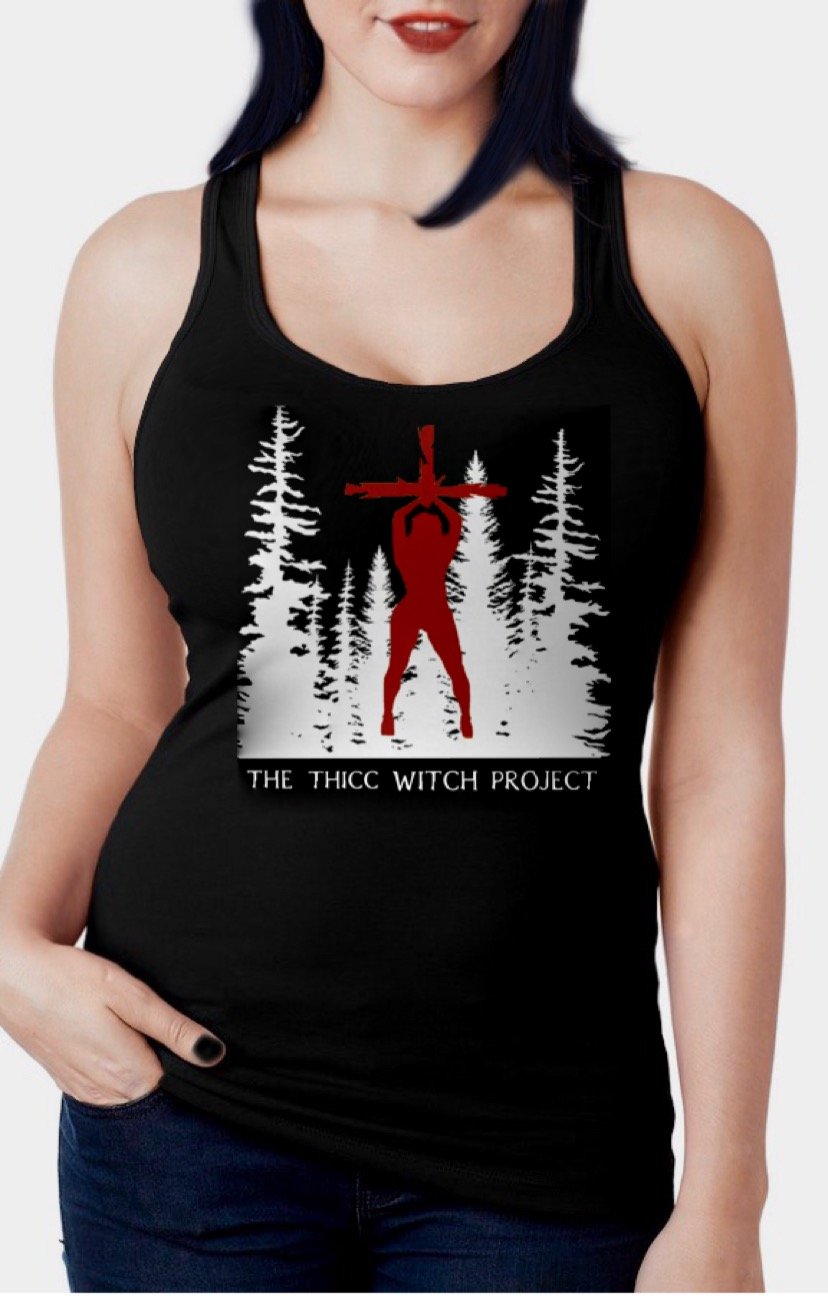 Thicc Witch Project Racerback Tank Top