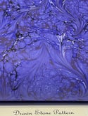 Marbled Acrylic I Permanent Collection - Royal Hyacinth
