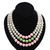 Pretty in Pearls (Pink/Green)